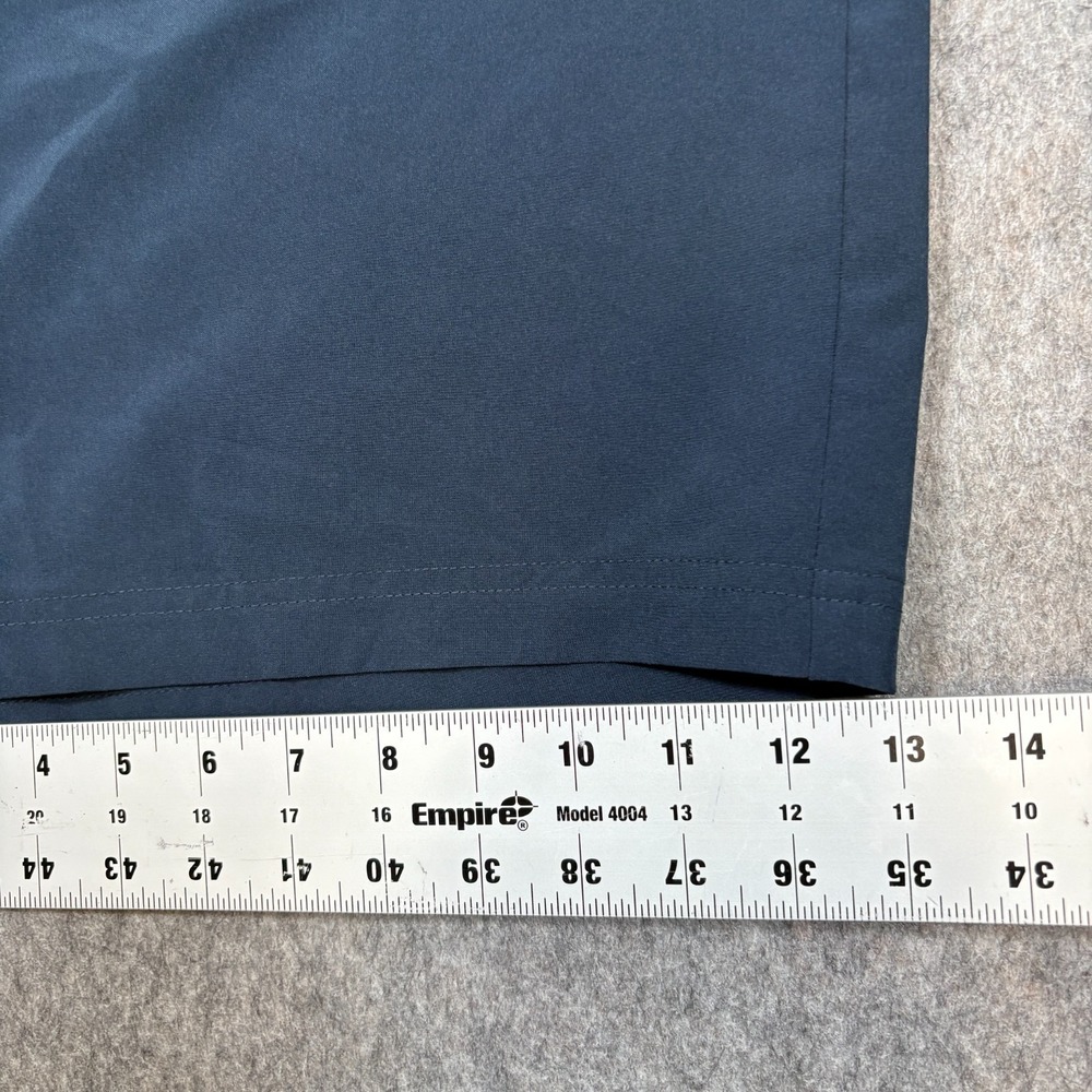 Ben Hogan Golf Shorts Size 46 Blue Flat Front Slash Pockets 4-Way Stretch Casual - Picture 6 of 7